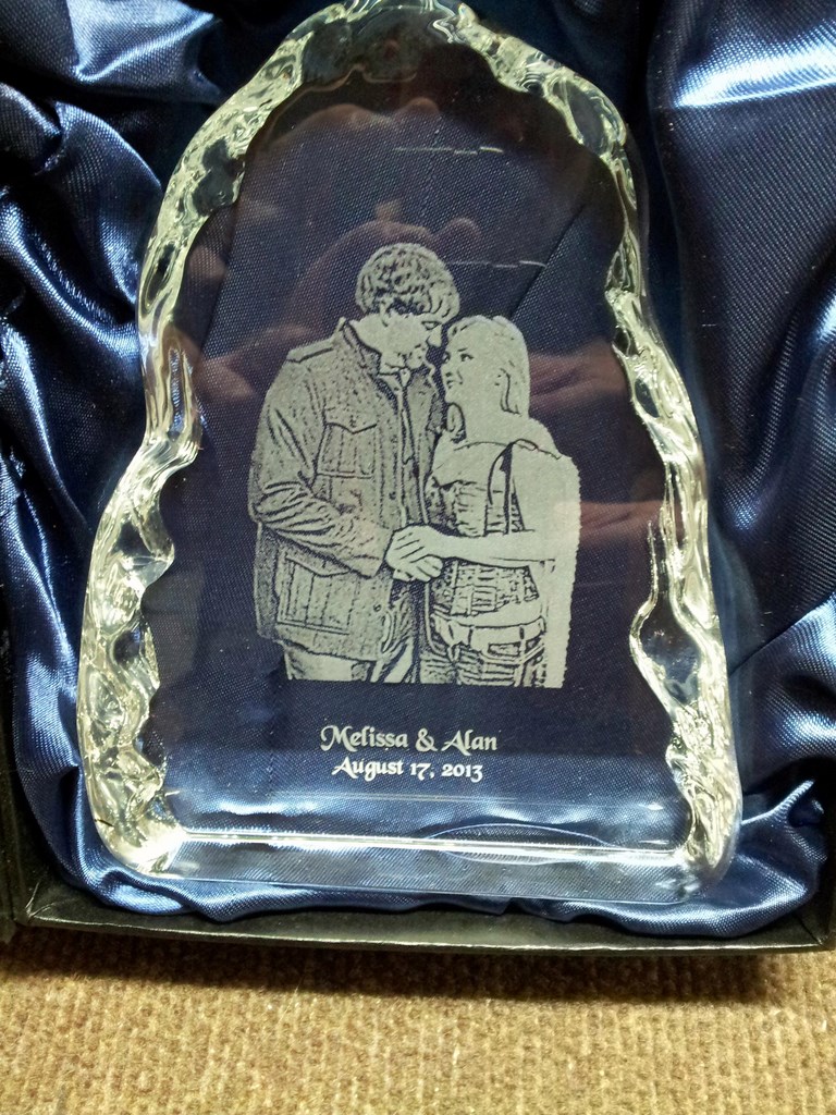 Sandblasted Glass portrait 