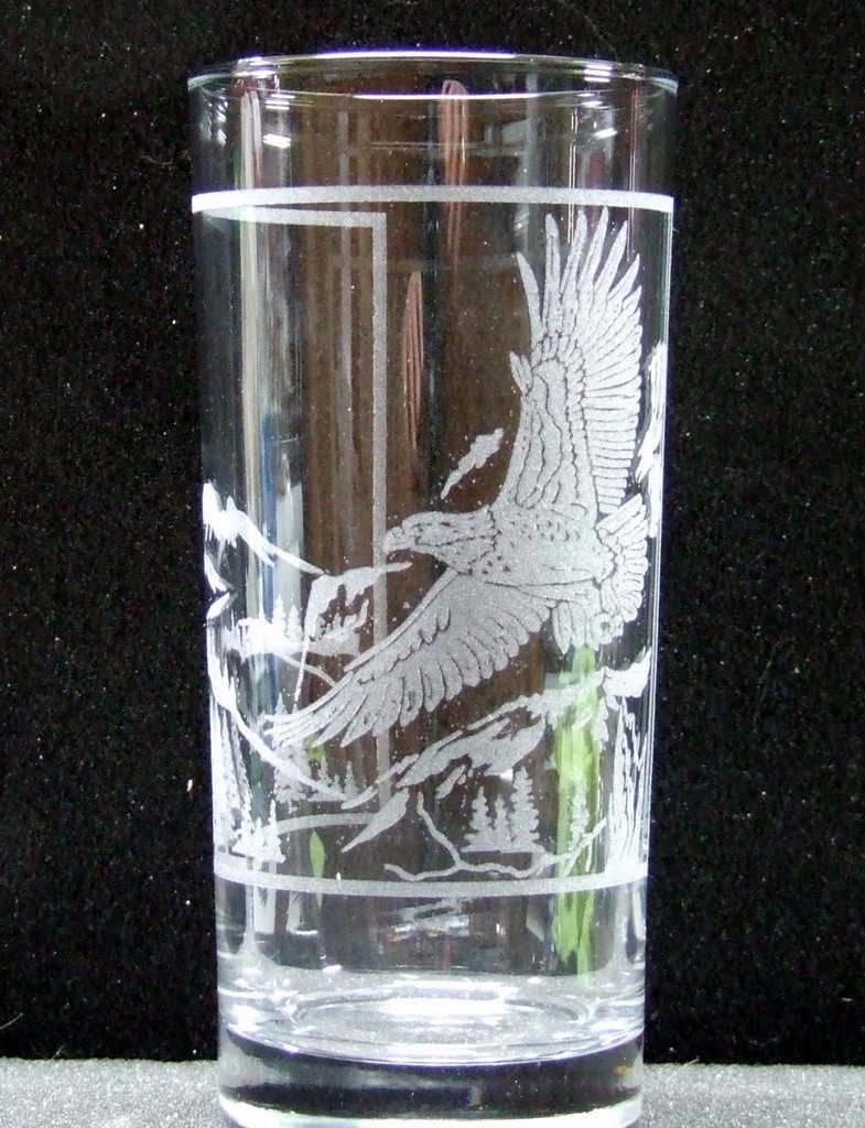 eagle water glass