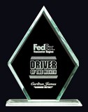 Etched glass award