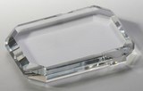 etched crystal paperweight award