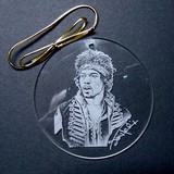 Circle Acrylic tree ornament