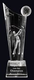 3D Laser engraved sports award