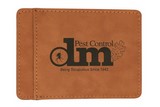 Leatherette Wallet Brown