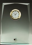 etched jade clock