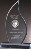 etched acrylic award