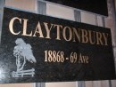 sandblasted granite sign