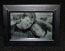 laser etched portrait